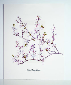 Winter Cherry Blossom 440x540mm